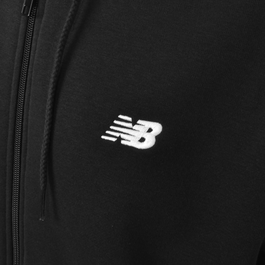 New balance hoodie black hot sale